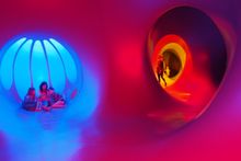 Daedalum Luminarium presented Architects of Air (UK) Mona Foma Festival, Launceston Tasmania