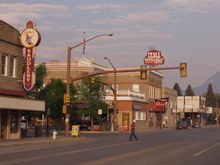 Downtown Cody, Wyoming features a Western flair with year-round appeal