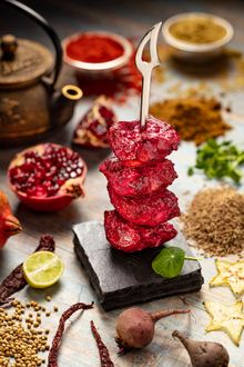 印式石榴烤雞肉串