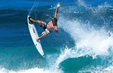 Surfing in Hainan