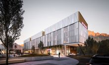 Pictured: Exterior of Moxy Queenstown