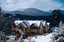 Della Terra sits above Estes Park at the Fall River entrance to Rocky Mountain National Park.