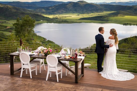 Tying the knot at Bella Vista Estate in Steamboat Springs is much more than just one day--it is a “save the weekend” experience. 