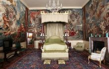 Duke's Bedroom with Tapestries at Blenheim Palace
