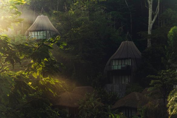 Keemala Tree Pool Houses at Sunrise Keemala Tree Pool Houses at Sunrise