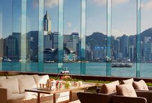 InterContinental Hong Kong Lobby Lounge - Drinks & Dining with spectacular harbourviews