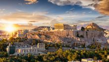 Acropolis at Athens, Greece