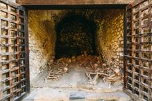 Remains at the site of Herculaneum, Italy