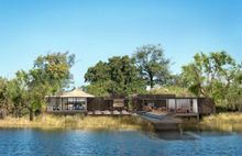 Guests visiting the Wellness Center at DumaTau can look forward to lying pool-side, or sipping on a drink whilst watching herds of elephant crossing the mass of water in front of camp.