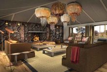 Inspired by the colorful culture of the Kuria tribe who call the northern Serengeti home, Sayari Camp's bold new look was conceptualized by the mastermind behind Jabali Ridge and Namiri Plains.