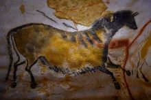 Rock painting in the Lascaux caves, The Dordogne