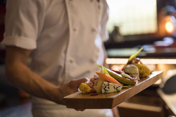 Charcuterie at Grapes at Fairmont Banff Springs 