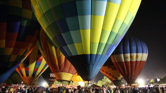 Balloon Glow at Temecula Valley Balloon & Wine Festival