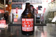 Growler from Red Tandem Brewery - Oxnard, California