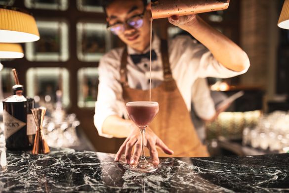 Classic Cocktails at Wagyu Steakhouse Classic Cocktails at Wagyu Steakhouse