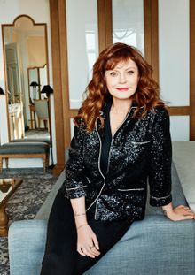 Susan Sarandon at Fairmont Le Montreux Palace