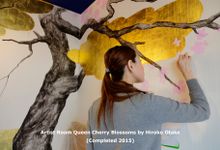 Artist Room Queen Cherry Blossoms By Hiroko Otake (Completed 2015)
