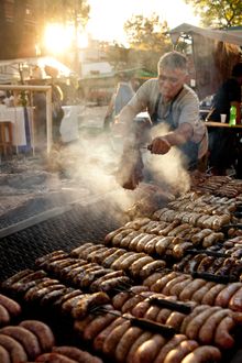 Parrilla - Feria de Mataderos, Buenos Aires