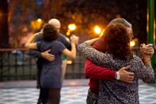 Milonga en la Glorieta de Belgrano, Buenos Aires