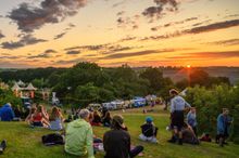 Timber festival in the National Forest