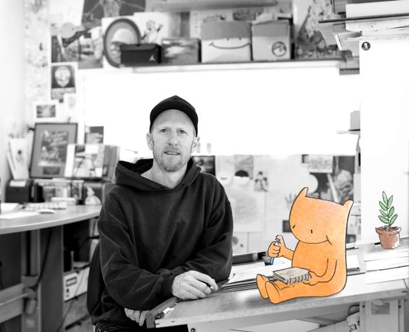 Artist Ian Mutch