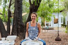 Ceramicist Sally May Mills