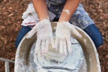 Ceramicist Sally May Mills