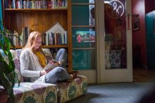 Blue Mountains YHA relax and read a book