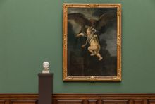 Rembrandt's Ganymed in Old Masters Picture Gallery and Sculpture Collection up to 1800