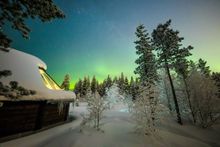 Northern Lights at Aurora Village
