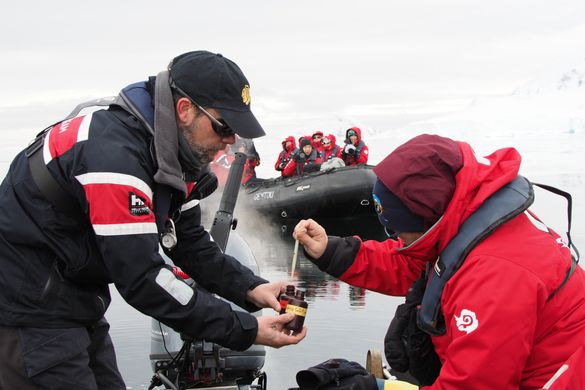Research project in Antarctica