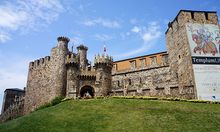 Templars Castle in Ponferrada, French Way