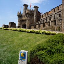 Templars Castle in Ponferrada, French Way, Camino de Santiago