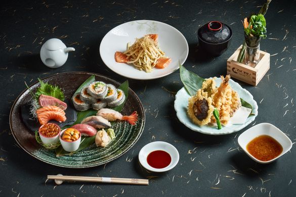 NOBU InterContinental Hong Kong - Sushi Set Dinner Menu NOBU InterContinental Hong Kong - Sushi Set Dinner Menu
