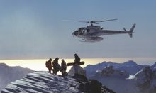 Heli-Ski from Blanket Bay