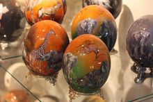 Decorated Ostrich Eggs