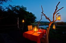 Dinner at the water's edge