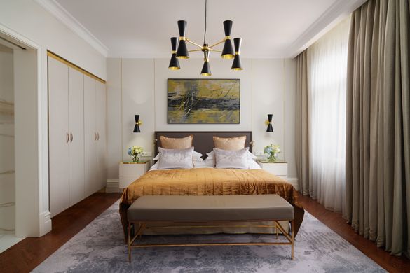 Signature Suite Bedroom at Corinthia St Petersburg 