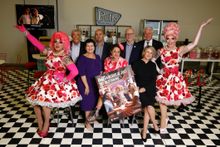 Delegates from Broken Hill City Council, Destination NSW and NSW Government at IMM in Sydney to launch the new tourism marketing campaign 