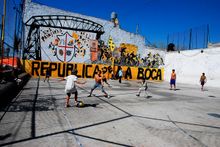 Potrero Canchita de fútbol  neighbourhood football pitch