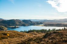 Eilean Shona - the view from the top