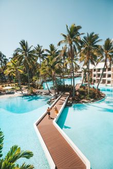 Enjoy the enviable lifestyle of Cairns & Great Barrier Reef at Sheraton Grand Mirage Resort Port Douglas.