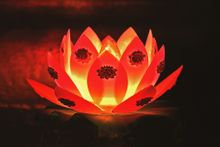 Ceremonial candle, Nepal