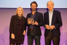 Jane Harris, James Stewart and John Humphrys