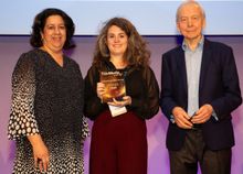 Nim Singh, Amie Keeley and John Humphrys