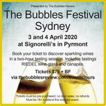 The Bubbles Festival Sydney April 2020