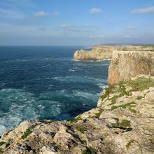 Cliffs on the Fishermen's Trail, Rota Vicentina, Portugal