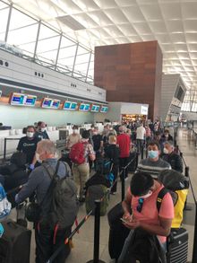 Chimu Travellers at Montevideo Airport
