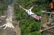 Bungy jump, Victoria Falls