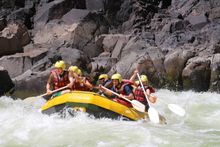 White Water rafting on the Zambezi